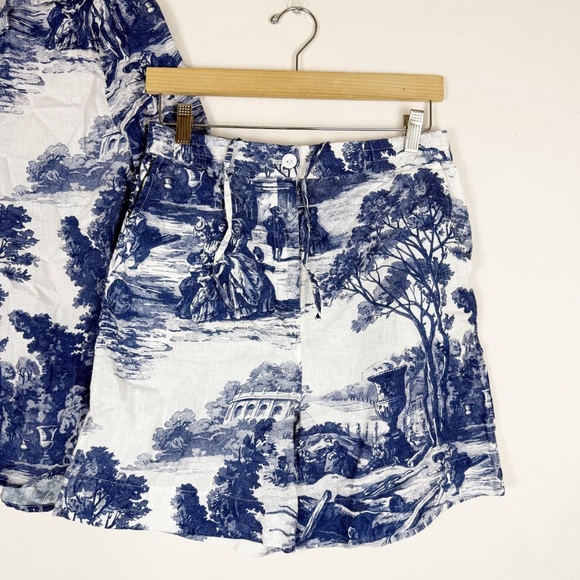 COS French Etoile blue linen set - Picture 2 of 16